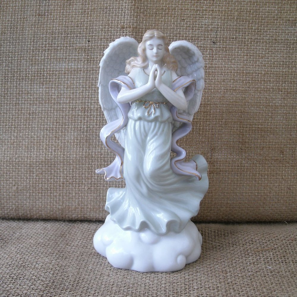 Vintage Faith Holsted House Porcelain Angel Figurine